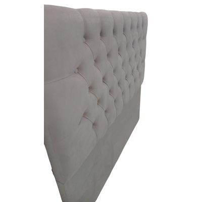 Imagen 2 del producto Respaldo cama dos plaza gris perla