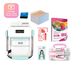 CINCH - Kit Encuadernadora verde + Planners A5 + Corner Chomper + Crop a Dile