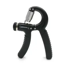 DALI - Hand Grip Ergonómico Ajustable 560 kg Ejercitador de Mano Negro