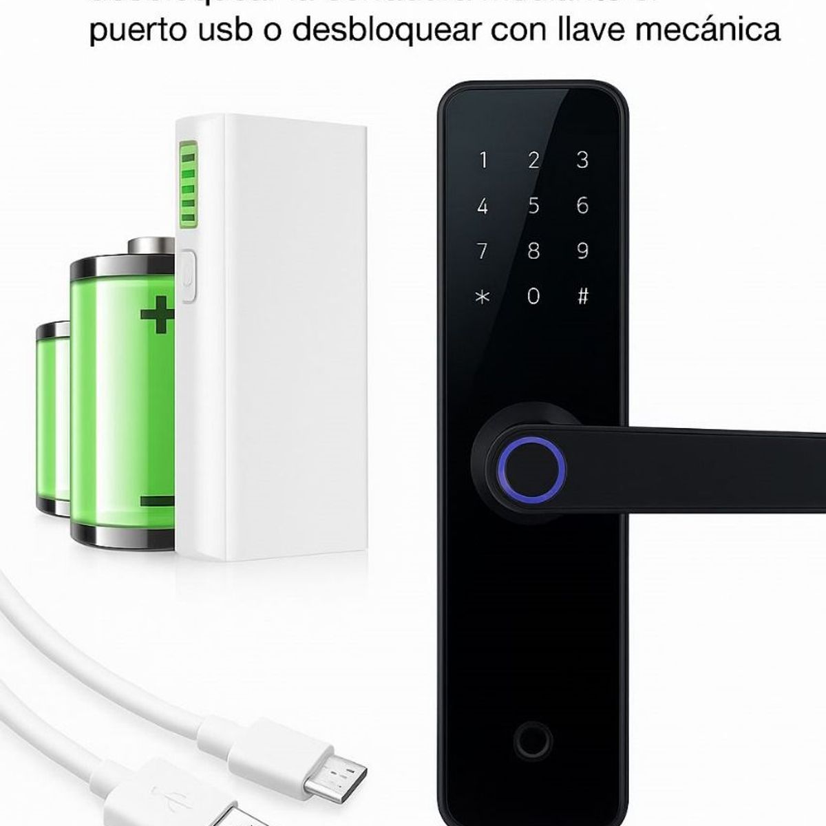 GENERICO - Cerradura Inteligente Chapa Digital