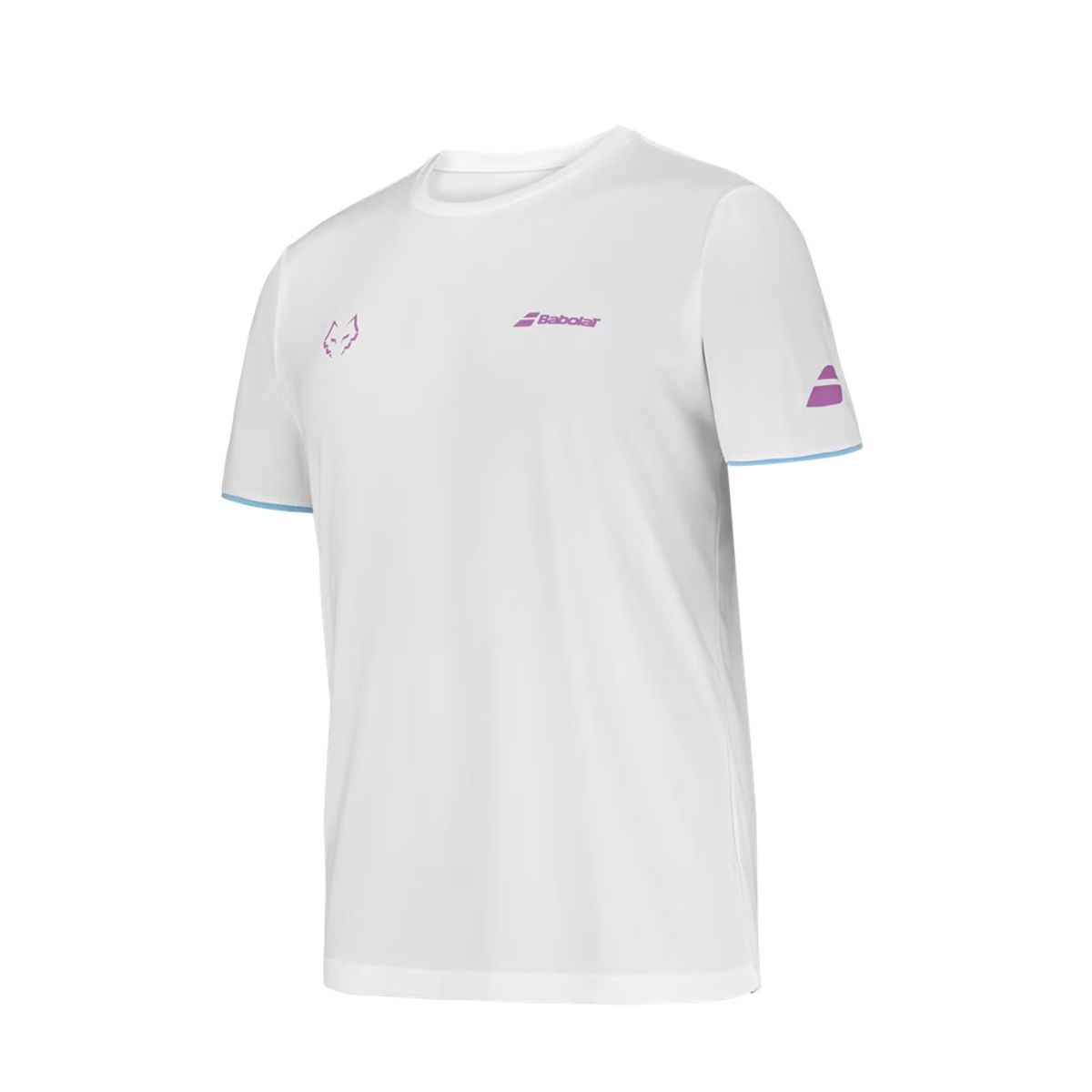BABOLAT - Polera Babolat Crew Neck Tee Juan Lebron Blanca Tenis Padel