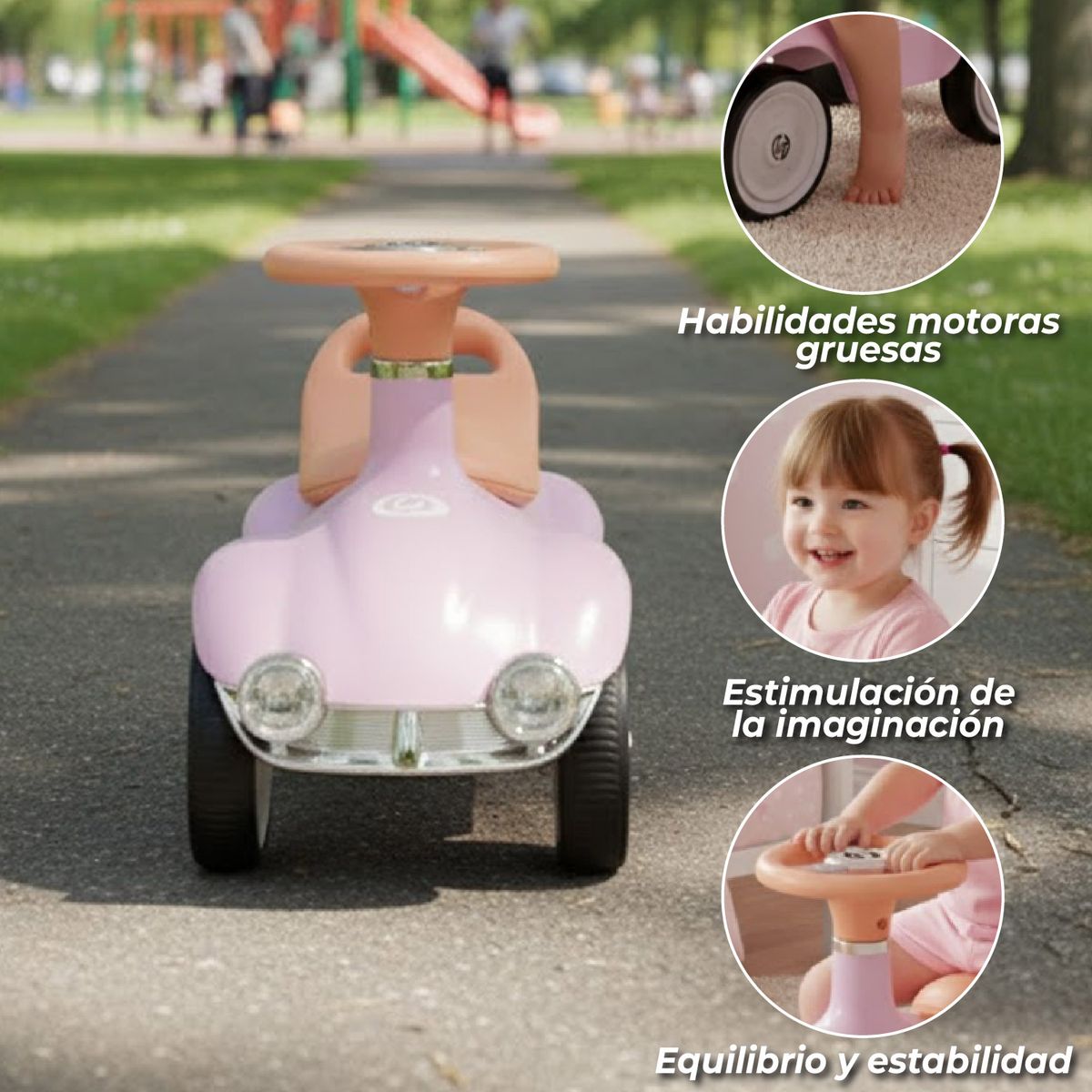 MON PETIT - Correpasillo Caminador Andador Retroauto
