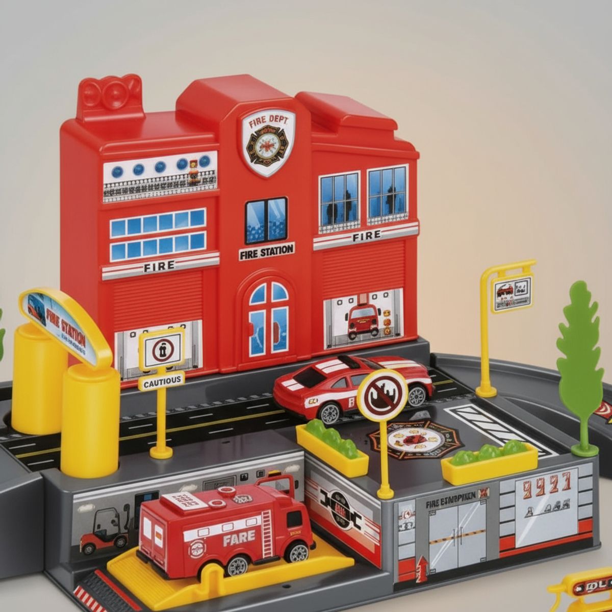 CORONA - Autitos De Miniatura Estacion De Bombero