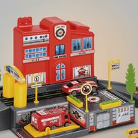 Autitos De Miniatura Estacion De Bombero