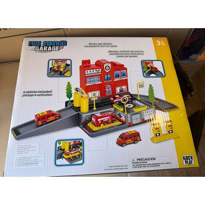 Imagen 2 del producto Autitos De Miniatura Estacion De Bombero