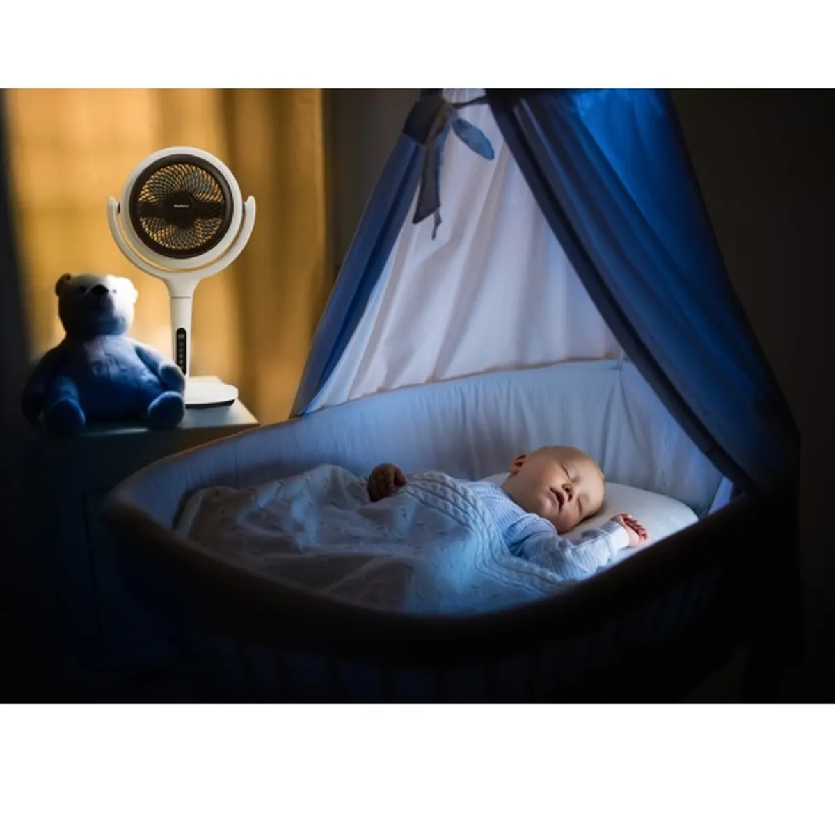 BESTHERM - Ventilador ECO y silencioso 8 pulg. 2 en 1