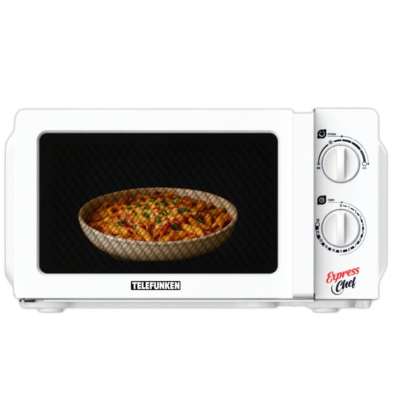 Microondas Express Chef Análogo 20 Litros 700W TFK-20A SEC