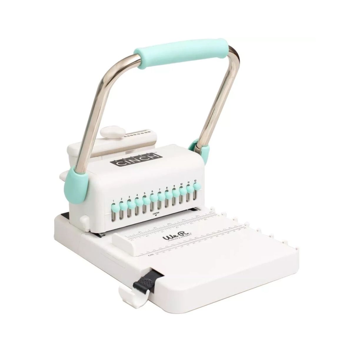 CINCH - Kit Encuadernadora Cinch Turquesa + Ojetilladora E Insumos