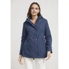 CANADIENNE - Chaqueta Mujer Bao Algodón Azul