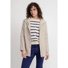 CANADIENNE - Chaqueta Mujer Bao Algodón Beige