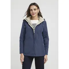 CANADIENNE - Chaqueta Mujer Eva Reversible Navy