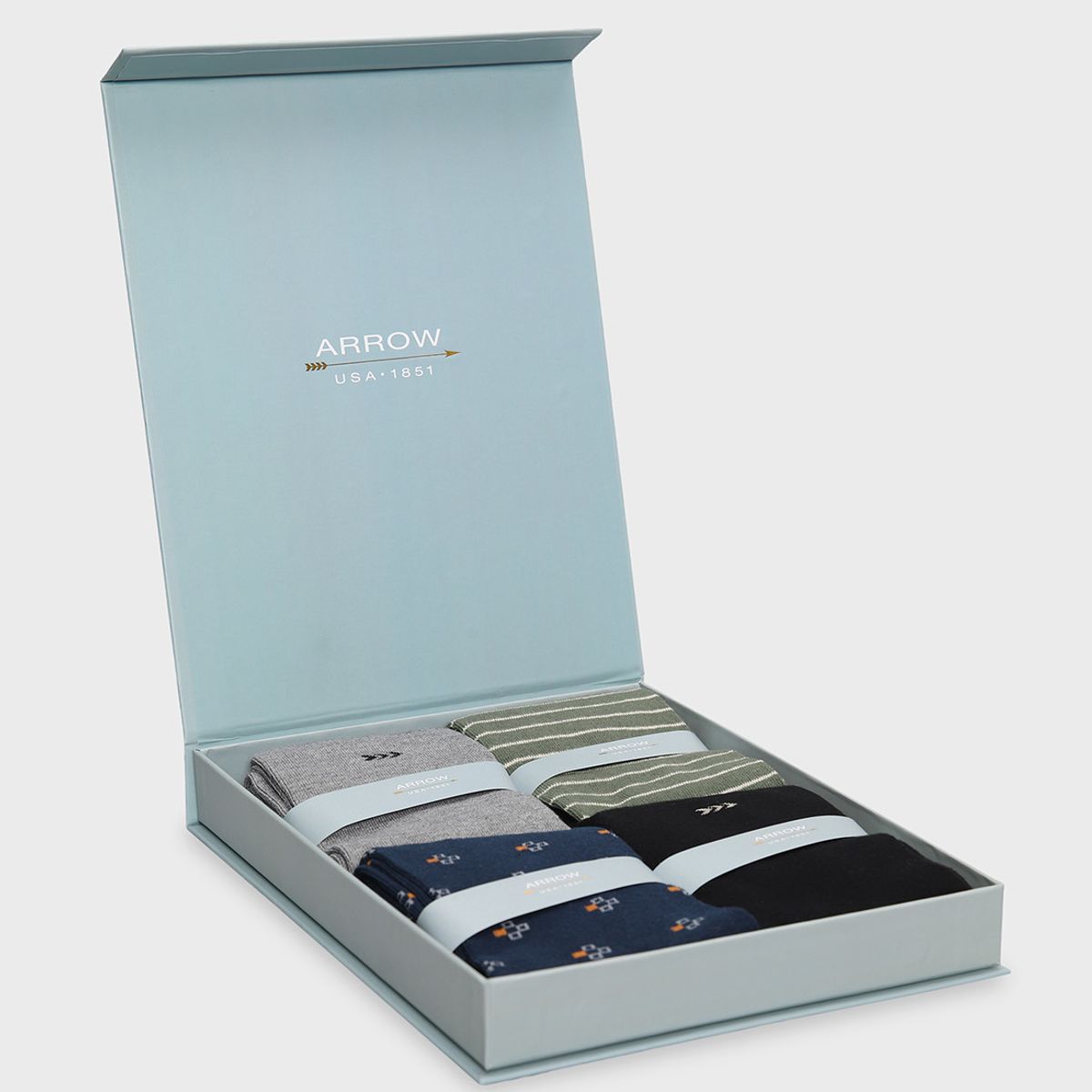 ARROW - Caja Calcetines 4 Unidades Casual Arrow ARROW