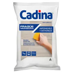 GENERICO - Frague Fluido Blanco 1kg Impermeable Antihongos Cadina