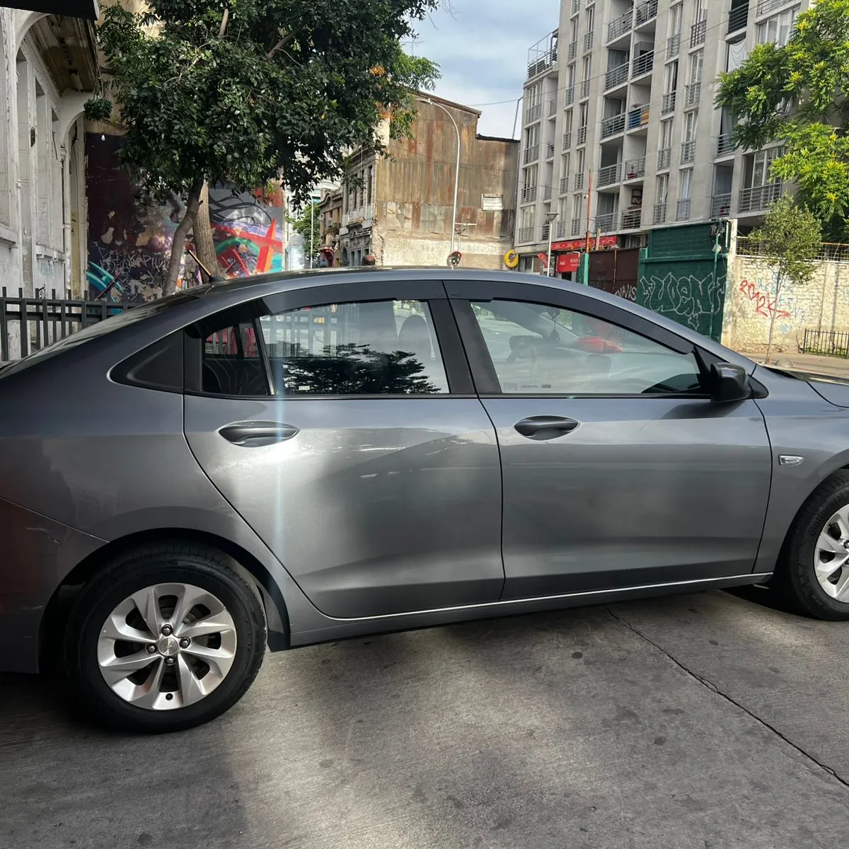 GENERICO - Bota Aguas de Acrílico 2mm plano Negro a Medida para auto Chevrolet Onix turbo Sedan 2021 al 2025