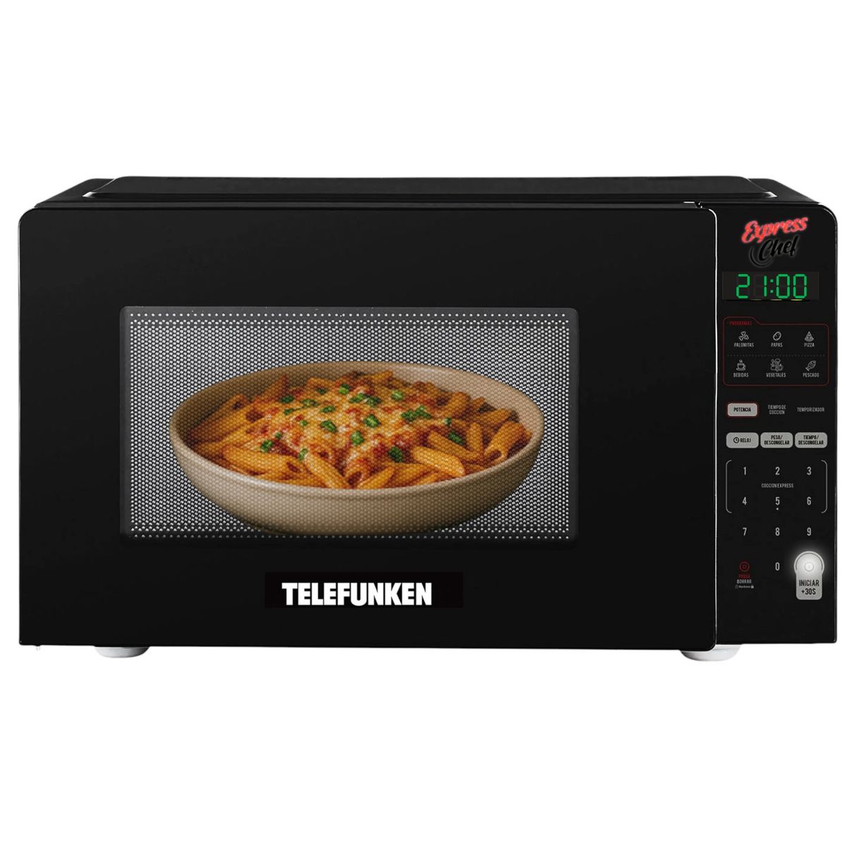 TELEFUNKEN - Microondas Express Chef Digital 26 Litros 900W TFK-26D SEC