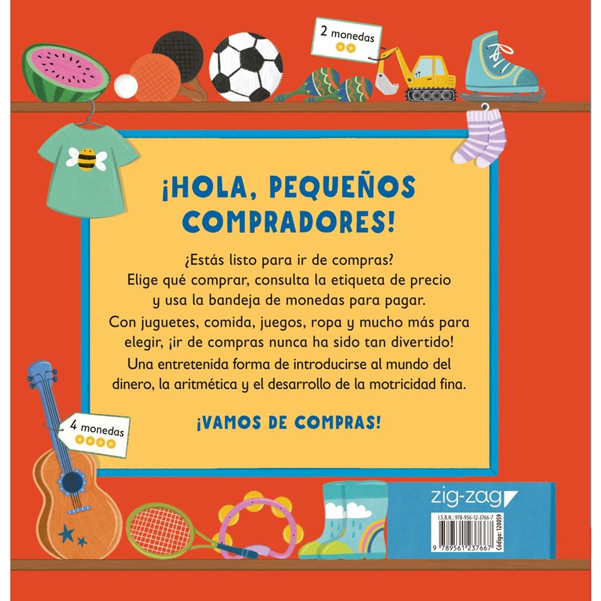 ZIG ZAG - Libro VAMOS DE COMPRAS