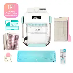 CINCH - Kit Encuadernadora redonda + Laminadora + insumos