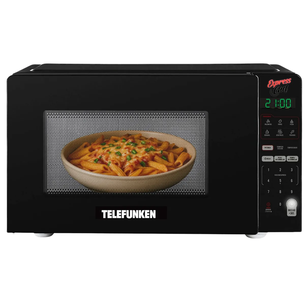 TELEFUNKEN - Microondas Express Chef Digital 26 Litros 900W TFK-26D SEC