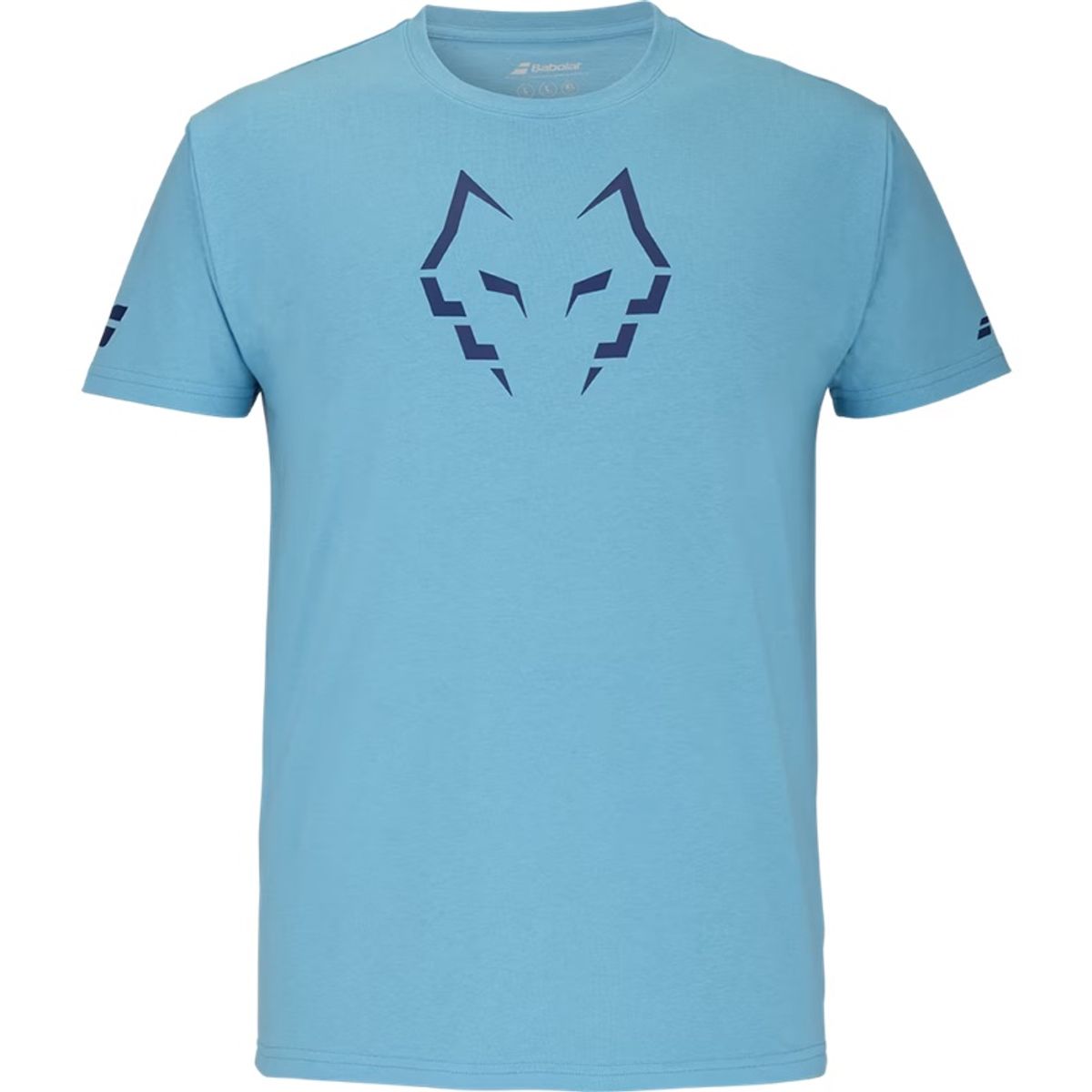 BABOLAT - Polera Babolat Cotton Juan Lebron Azul Claro Tenis Padel