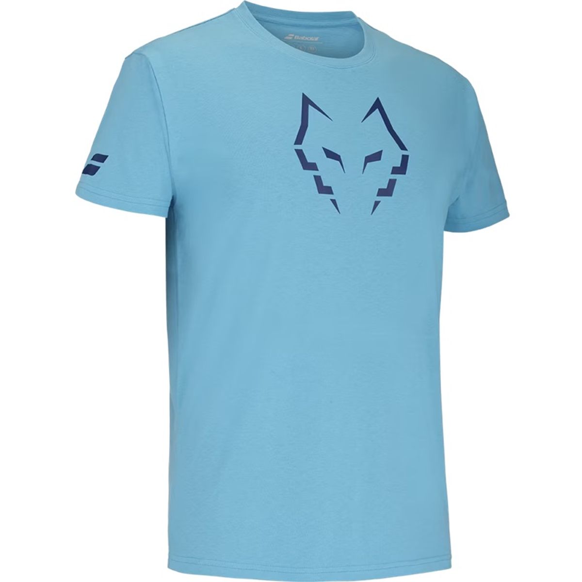 BABOLAT - Polera Babolat Cotton Juan Lebron Azul Claro Tenis Padel