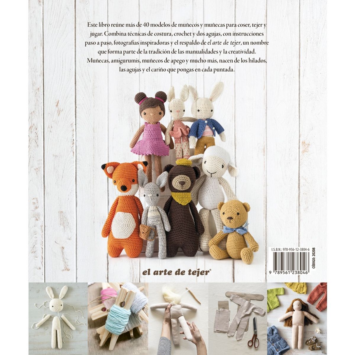 ZIG ZAG - Libro EL ARTE DE TEJER AMIGOS - MUÑECOS Y AMIGURUMIS