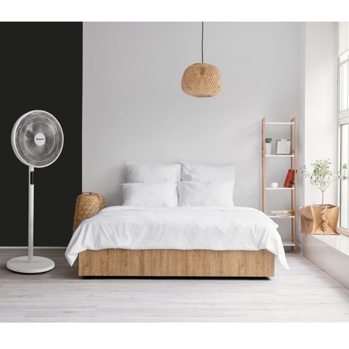 BESTHERM - Ventilador ECO y silencioso 16 pulg. 3 en 1