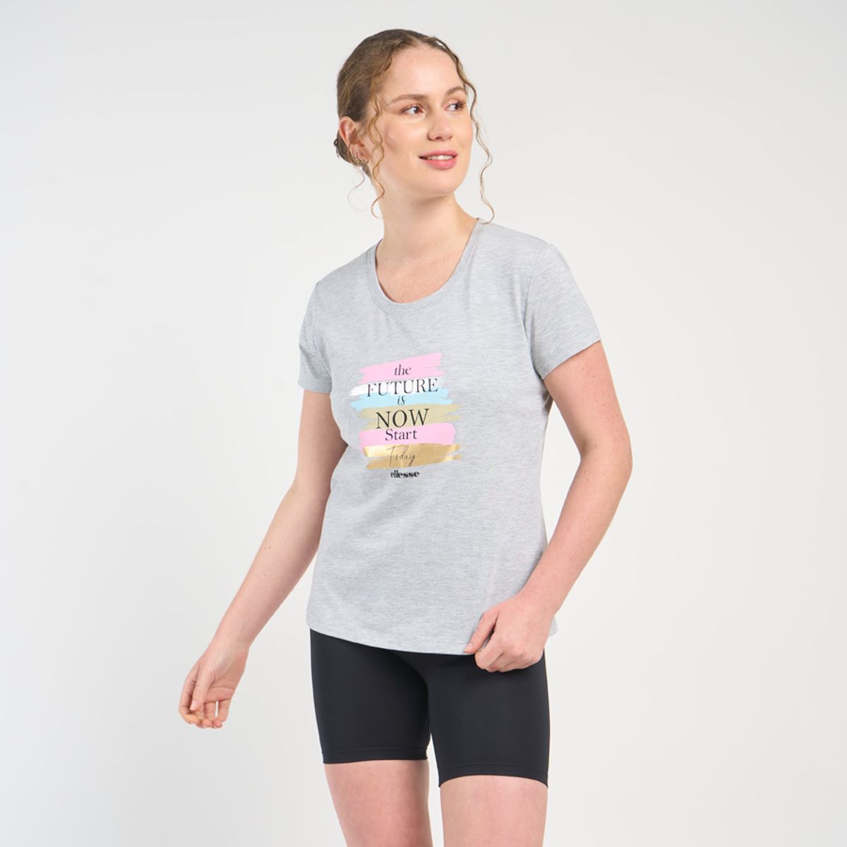 ELLESSE - POLERA MUJER ELLESSE ANDREA GRIS MELANGE