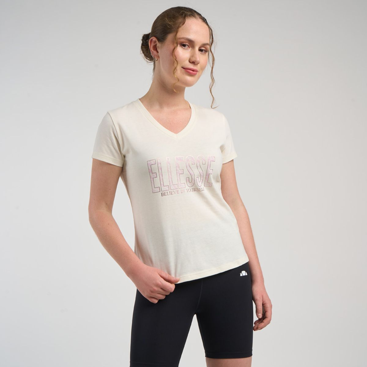 ELLESSE - POLERA MUJER ELLESSE AMPARO CREMA