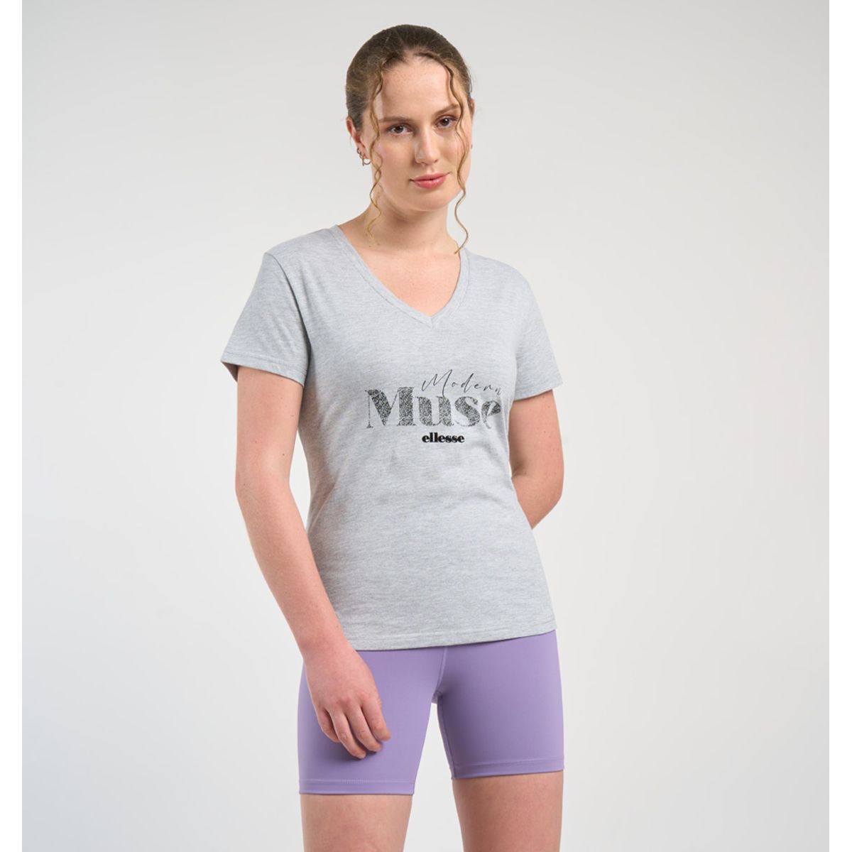 ELLESSE - POLERA MUJER ELLESSE AMANDA GRIS MELANGE