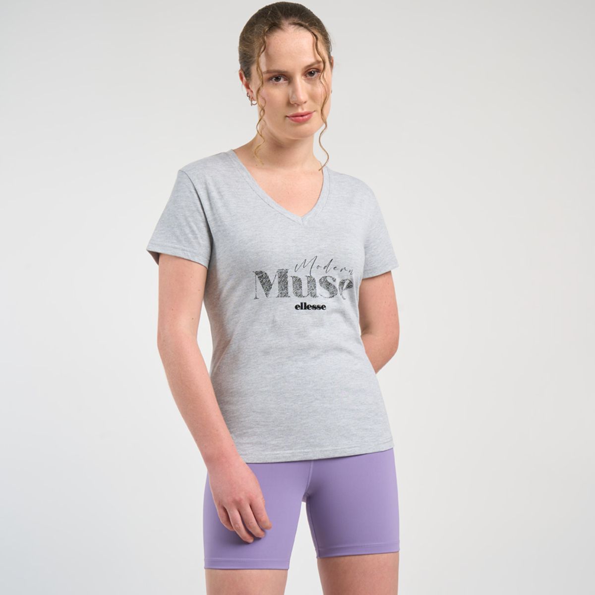 ELLESSE - POLERA MUJER ELLESSE AMANDA GRIS MELANGE