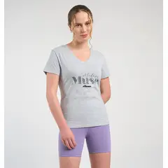 ELLESSE - POLERA MUJER AMANDA GRIS MELANGE