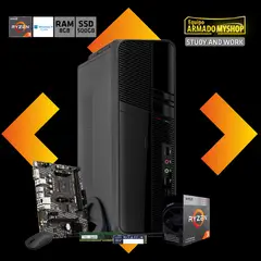 GENERICO - Pc Study And Work - Amd Ryzen 3 5300g - Msi A520m-a Pro