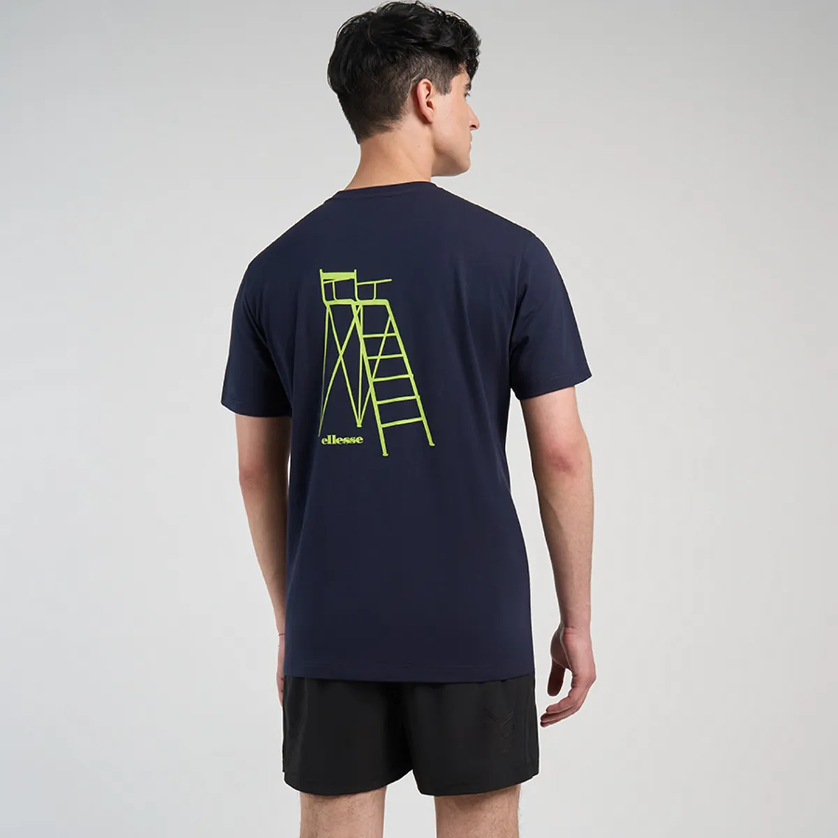 ELLESSE - POLERA HOMBRE ELLESSE BOSSEO AZUL MARINO