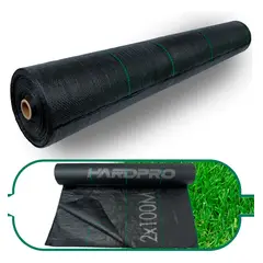 HOMEBRANDT - Malla Antimaleza De 2x100 Mts Tela Rollo Ground Cover Planta