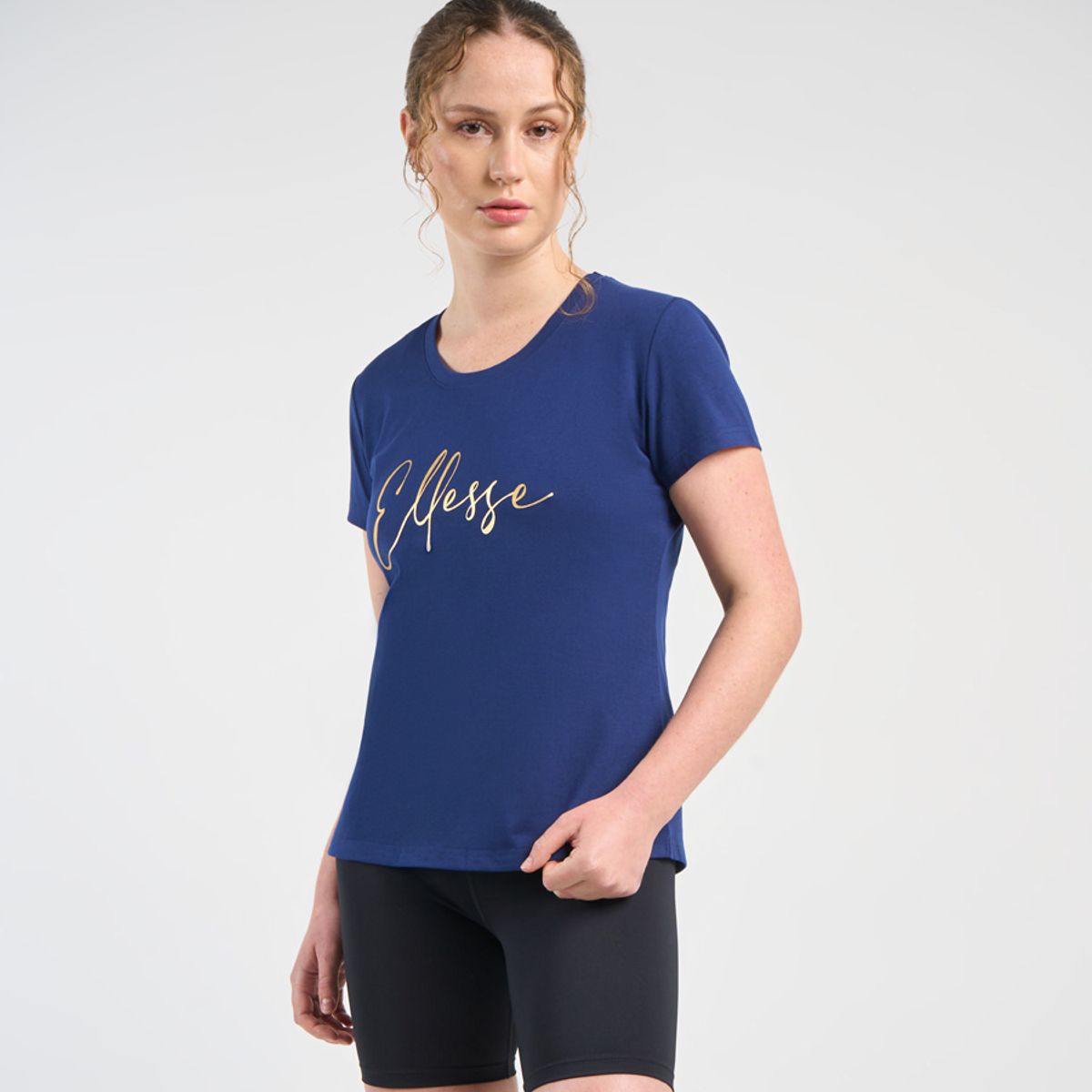 ELLESSE - POLERA MUJER ELLESSE ALMENDRA AZUL MARINO