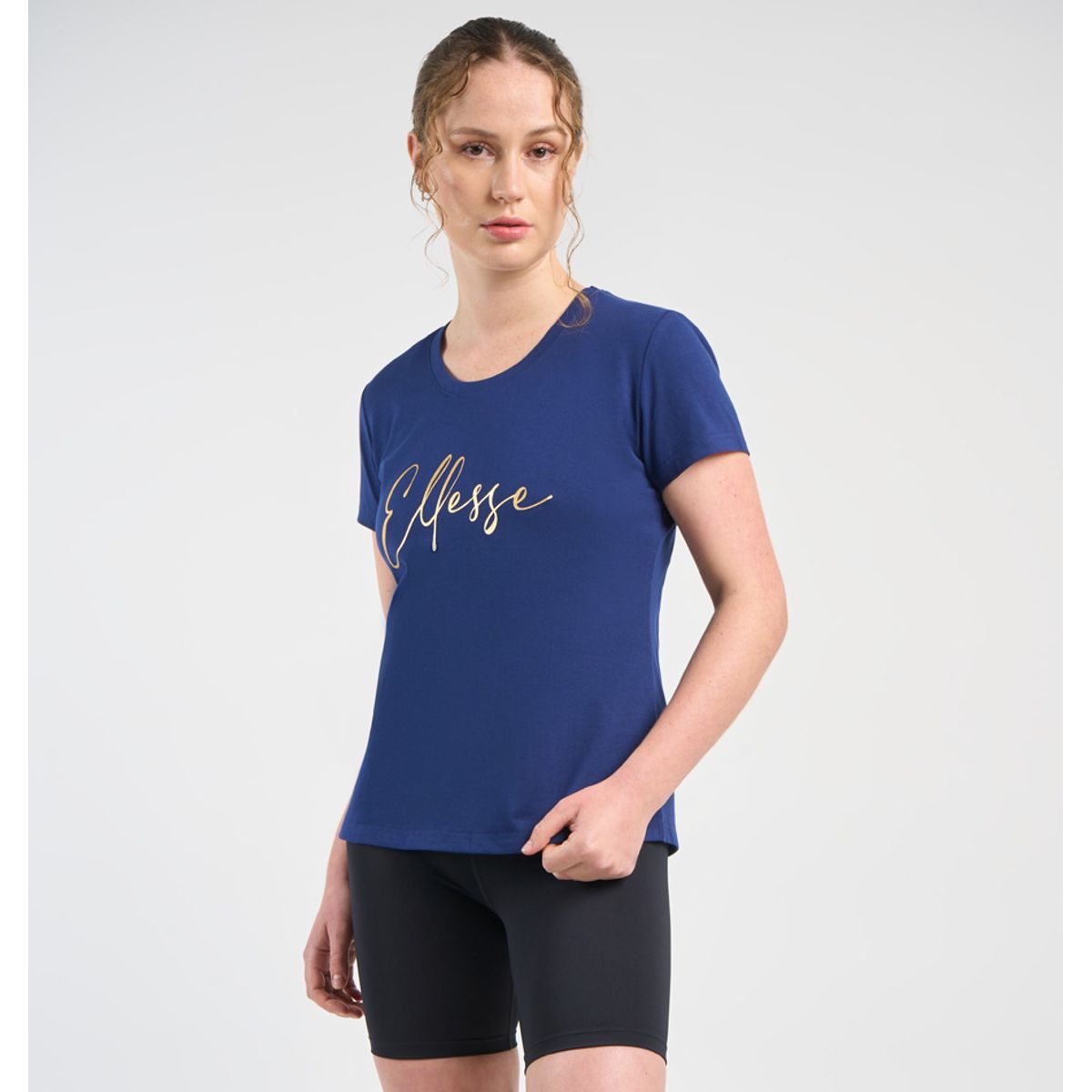 ELLESSE - POLERA MUJER ELLESSE ALMENDRA AZUL MARINO