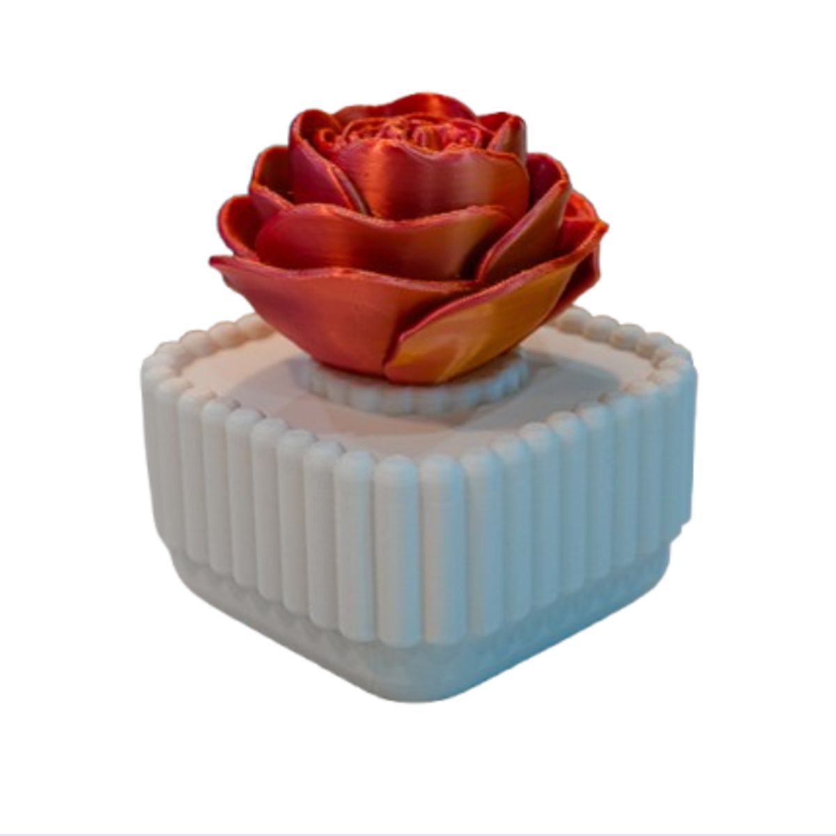 GENERICO - Adorno- Caja Rosa de San Valentín