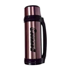 GENERICO - Termo ZEGO 1 Lt Acero Inoxidable 304 – Mantención de Temperatura con Doble Tapa y Aislamiento Térmico