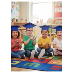 EKOL TACTICA MILITAR - Birrete Niño Niña Azul Graduación