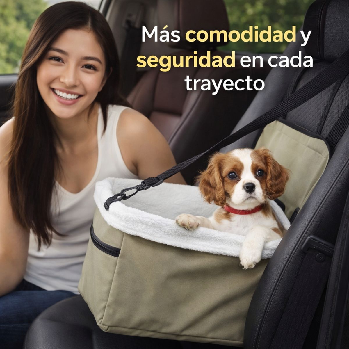 MOVI - Asiento de mascotas para Auto