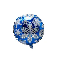 GENERICO - GLOBO METALICO 18 DULCES SNOWFLAKES X50 UNI
