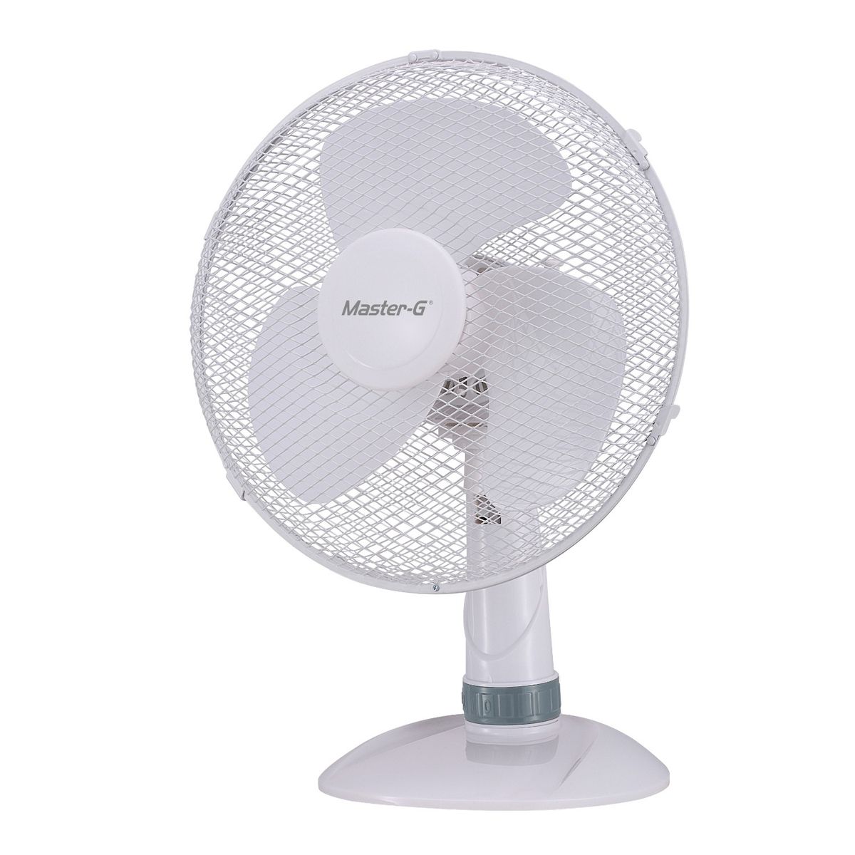 MASTER G - Ventilador de Sobremesa 12" 40W MGTF12B Blanco Master-G