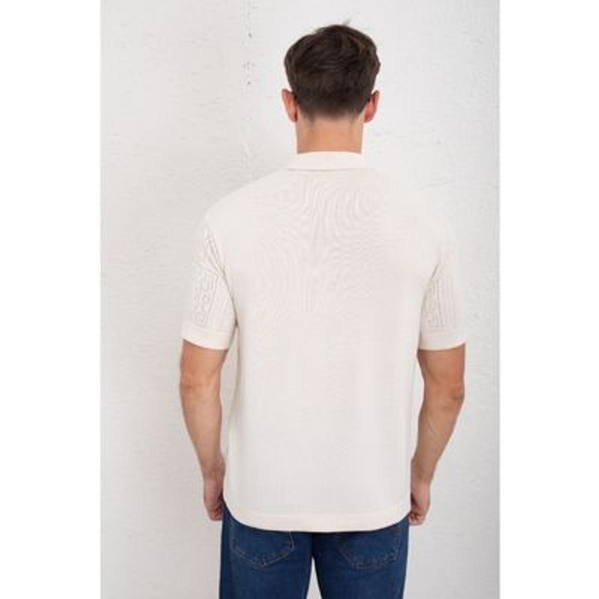 LIKE SHOP - Camisa Hombre Hilo Algodon Verano Calidad Premium Diseño Cuadros 7223