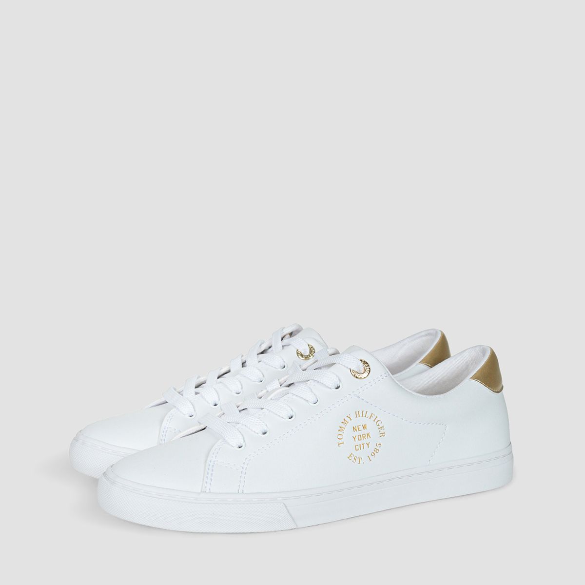 TOMMY HILFIGER - Zapatilla Gold Cupsole Blanco Tommy Hilfiger