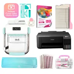 CINCH - Kit Encuadernadora Redonda + Impresora Epson L1250