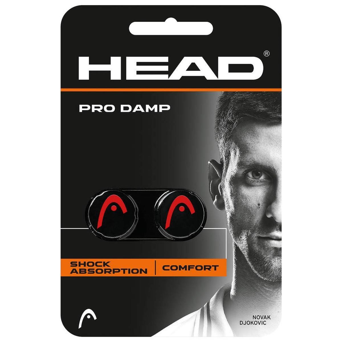 HEAD - Antivibrador Tenis Head Pro Damp Negro
