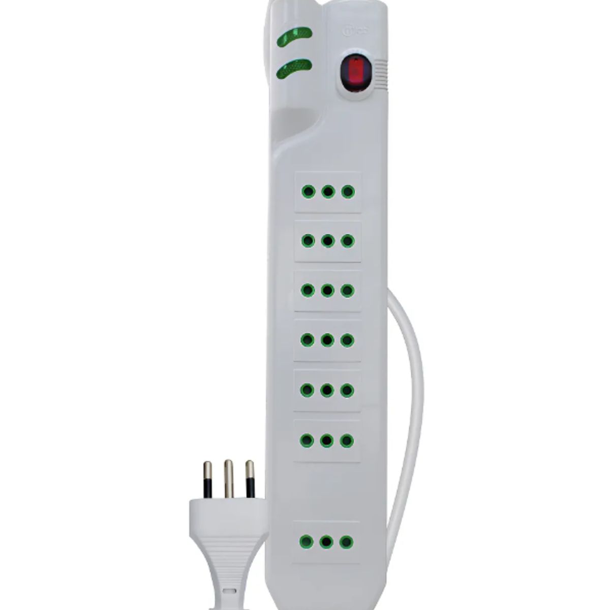 MLAB - Alargador Protector De Voltaje 2.1 Metros Mlab Color Blanco