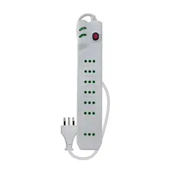MLAB - Alargador Protector De Voltaje 2.1 Metros Color Blanco