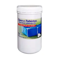 UNIVERSAL - Cloro para Piscinas Armables 1 Kg 50 tabletas