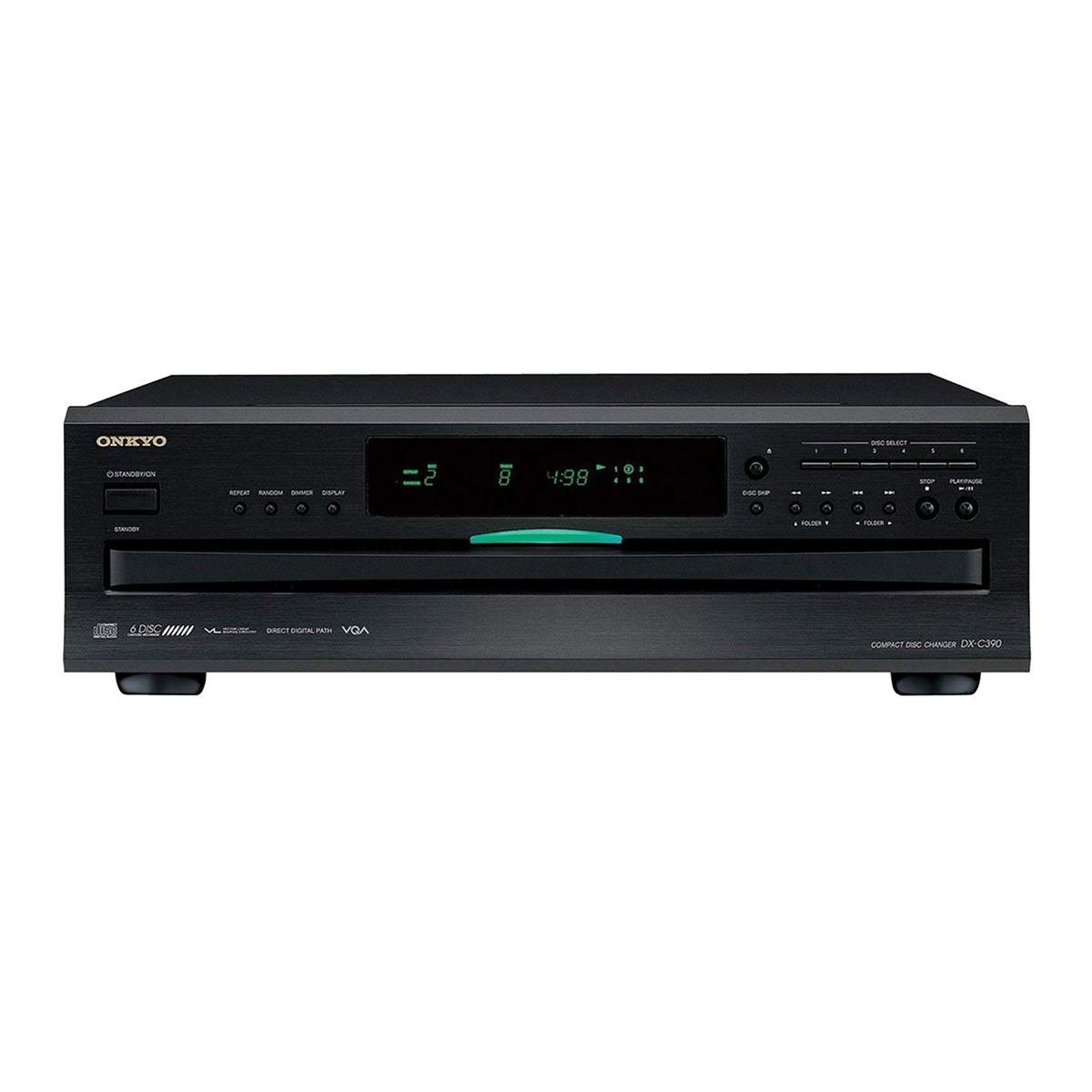 ONKYO - Reproductor de CD de 6 discos ONKYO DX-C390